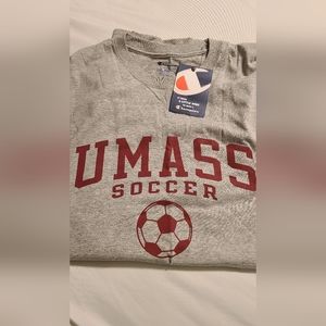 UMass Soccer Champion Shirt XXL